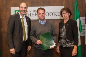 Prix de la Recherche et Création Université de Sherbrooke Francois Bachand